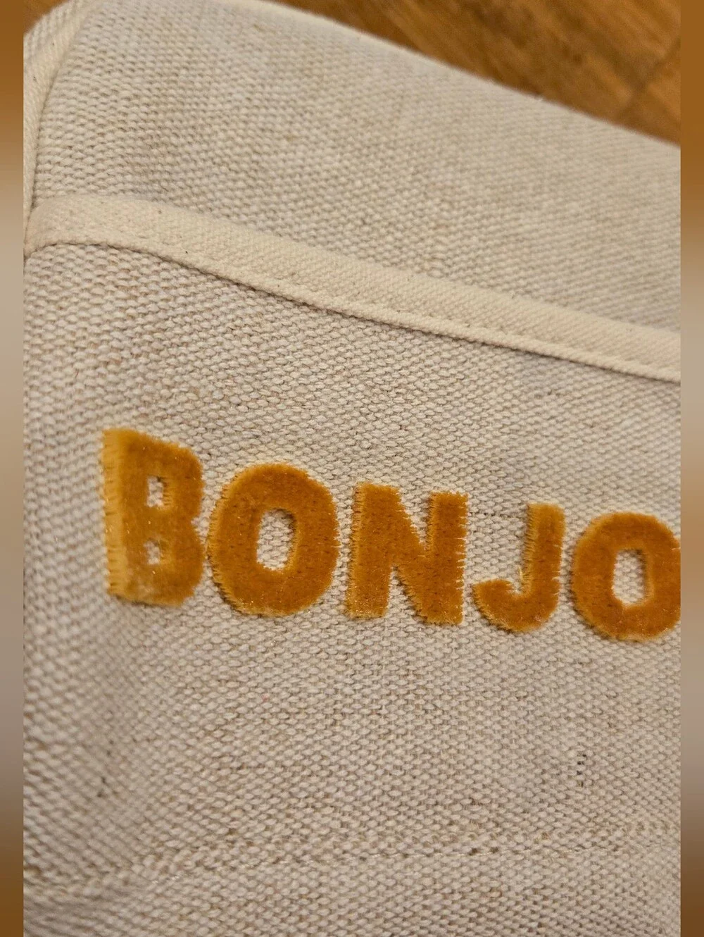 Sezane Boujour Jute Beauty Case